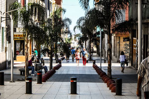 Peatonal Sarandí de Montevideo